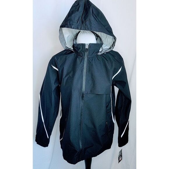 Holloway 229159 Adult Full Zip Hooded Circulate Water Proof/Wind Proof Jacket - Picture 3 of 10